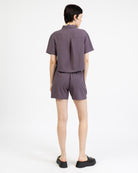 Schlichte Shorts aus Viskose