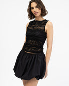 Top mit Animalprint