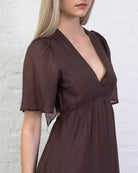 Luftiges Sommerkleid mit Seidenanteil