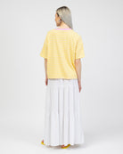 Gestreiftes Oversize Shirt