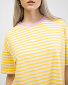 Gestreiftes Oversize Shirt