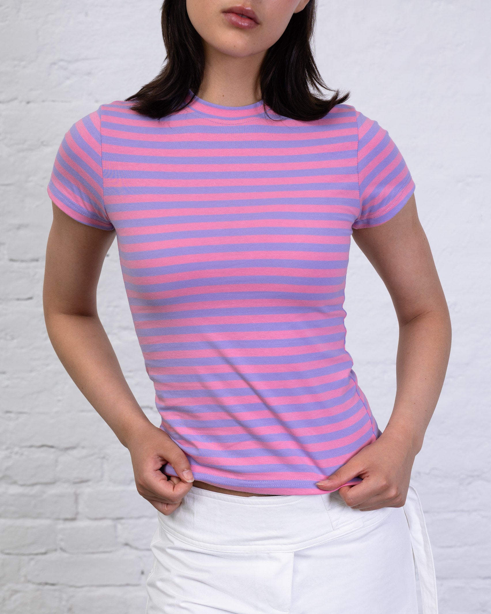 T-Shirt mit Streifen
