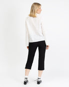 Bluse mit Blumenspitze
