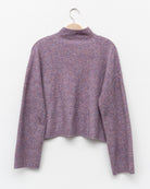 Gerippter Pullover mit Stehkragen - Broke + Schön