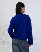 Weicher Pullover mit Stehkragen