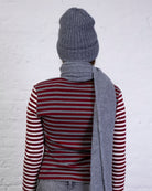 Klassische Strickmütze