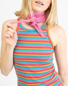 Tanktop mit bunten Streifen