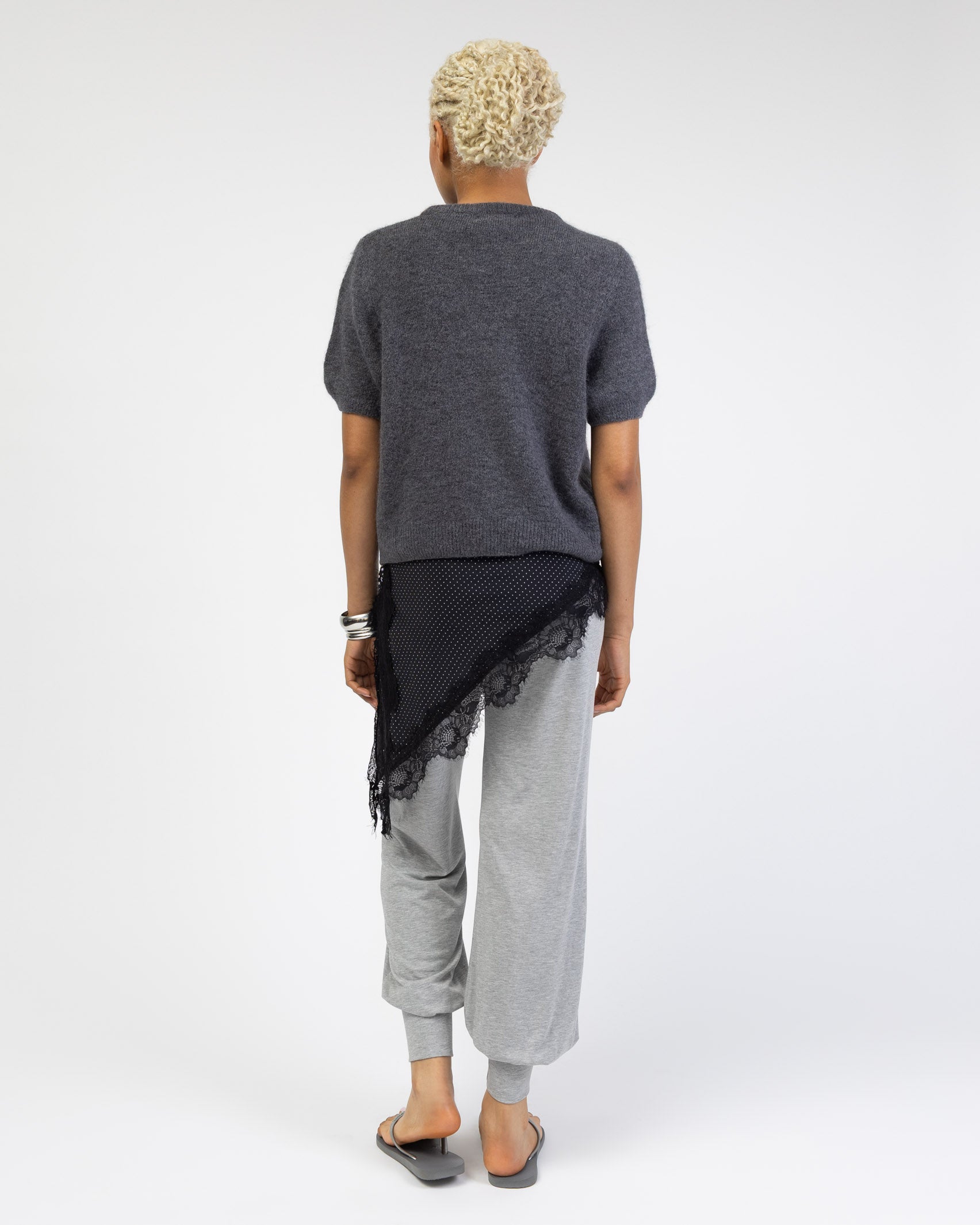 Kurzarm Strickjacke