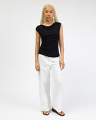 Drapiertes Top