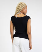 Drapiertes Top