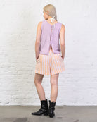 Shorts mit sommerlichen Streifen
