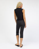 Capri Hose mit Punkten