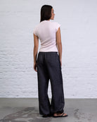Shirt mit asymmetrischer Knopfleiste