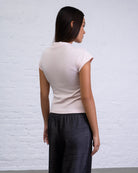 Shirt mit asymmetrischer Knopfleiste