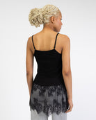 Layering Top mit Spitze