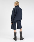 Jeans Jacke mit Schnallendetails