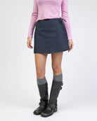 Raw Denim Rock in Wickeloptik