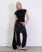 Wickelrock mit Blumenprint