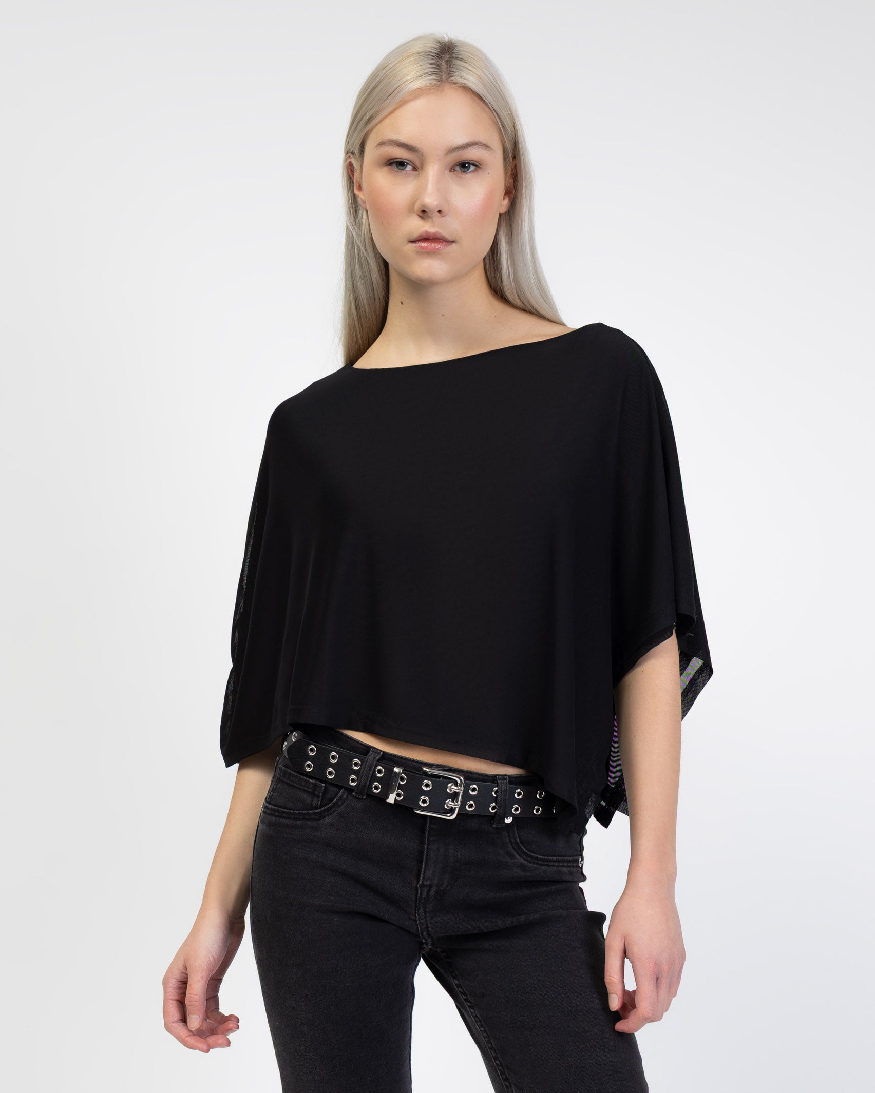 Poncho aus Mesh