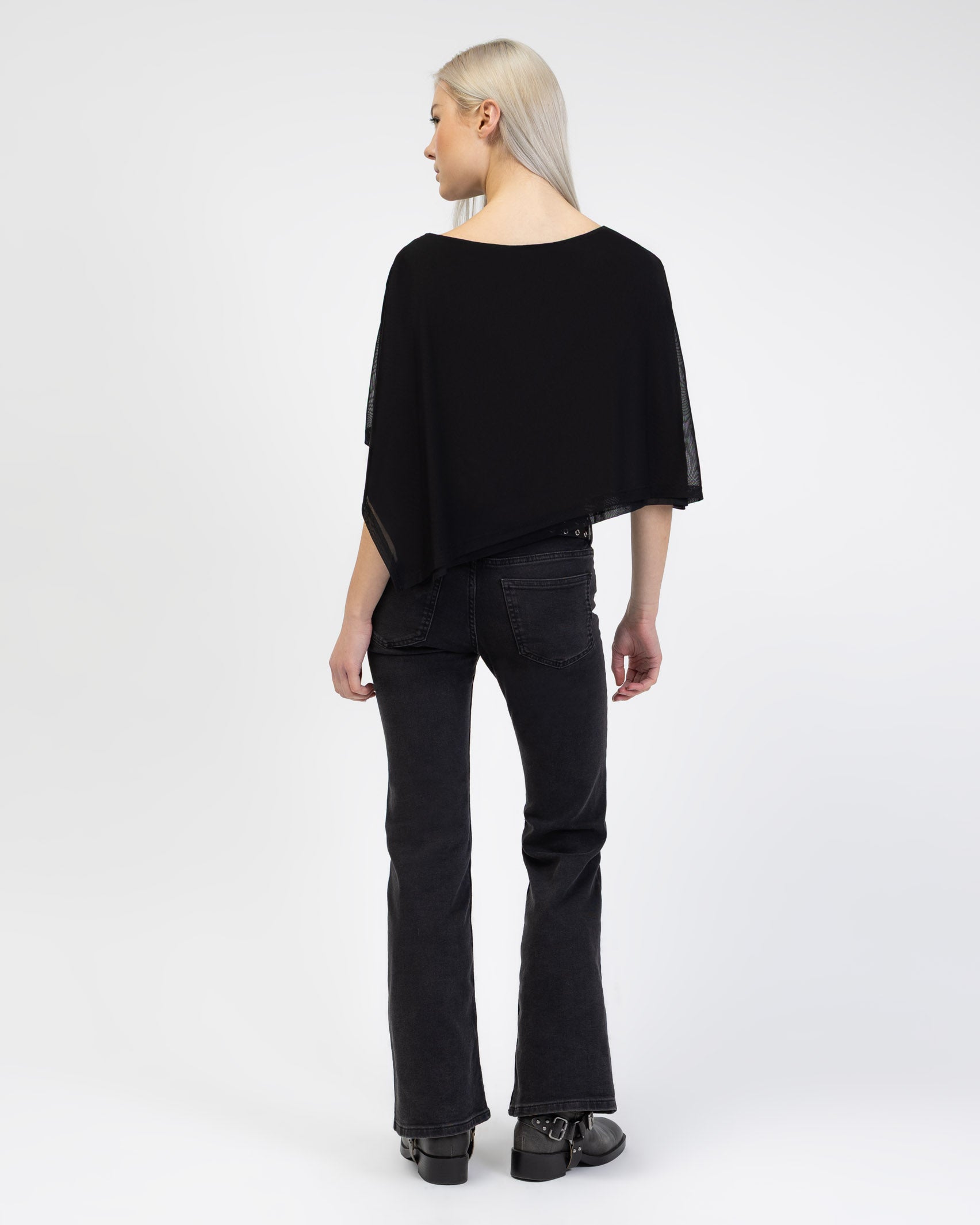 Poncho aus Mesh