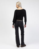 Offshoulder Langarmshirt