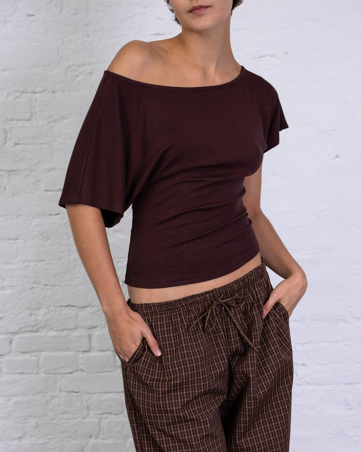 Weiches Offshoulder Shirt