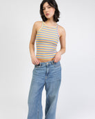 Tanktop in Regenbogenfarben