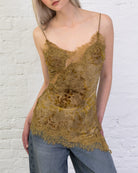 Asymmetrisches Top mit floralem Print