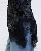 Asymmetrisches Top mit Blumenprint