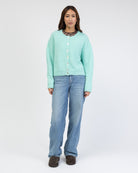 Strickjacke mit weichem Material