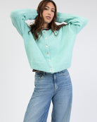 Strickjacke mit weichem Material
