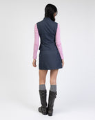 Weste aus Raw Denim