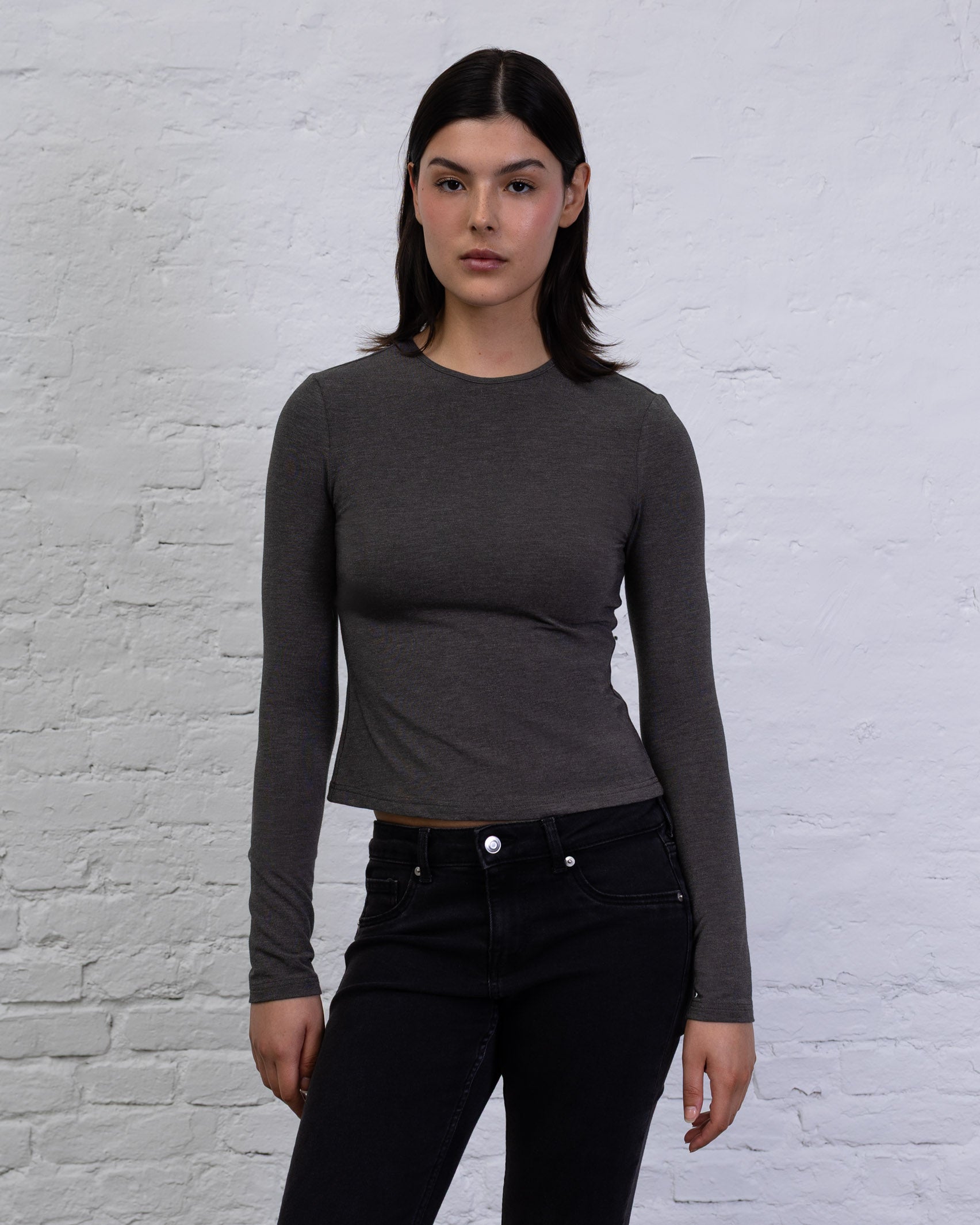Weiches Langarmshirt