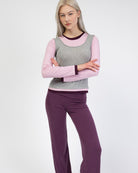 Langarmshirt im Lagenlook