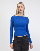 Langarmshirt mit Rundhalsausschnitt