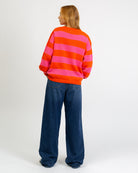 Bunter Streifen Pullover