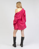 Mini Rock mit pinken Streifen