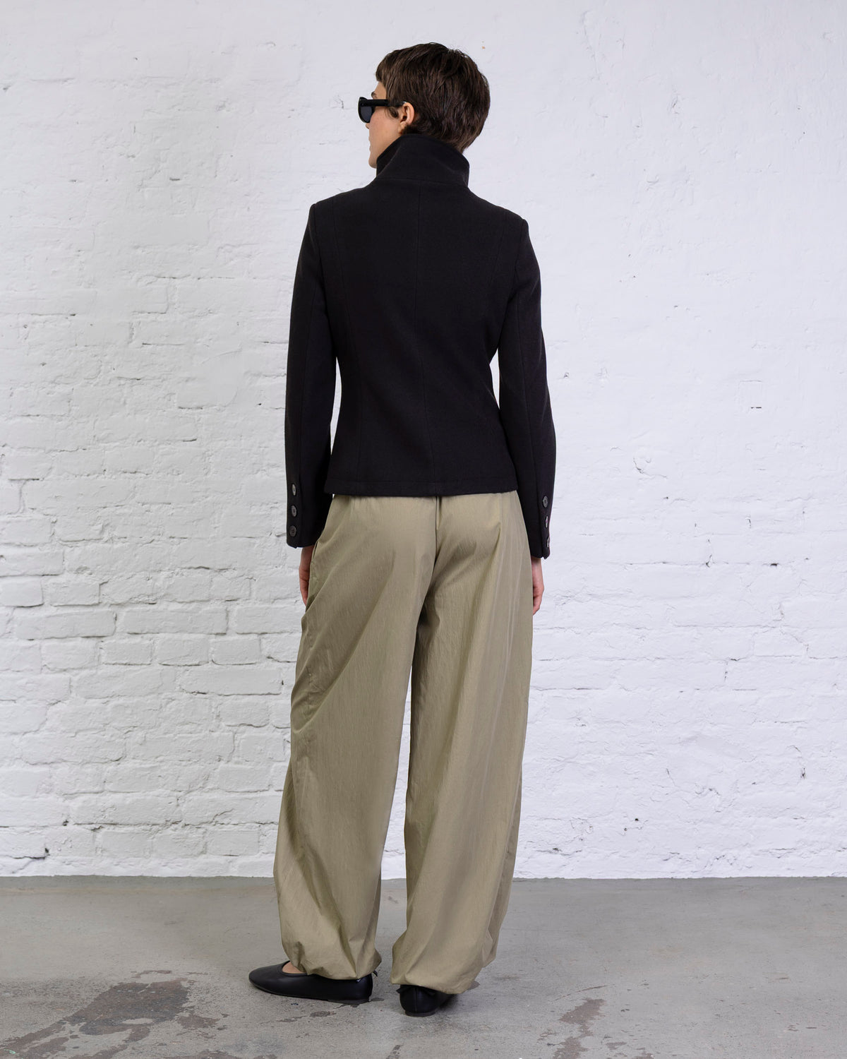 Taillierte Jacke mit Doppelknopfreihe