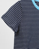 Gestreiftes Basic Kurzarmshirt