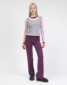 Weiche Hose mit gefaltetem Bund