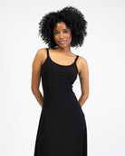 Maxi Trägerkleid