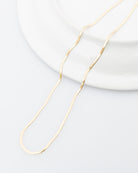 Klassische schmale Kette - Broke + Schön