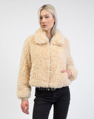 Weiche Jacke mit Reißverschluss