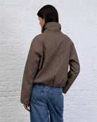 Jacke mit asymmetrischer Knopfleiste