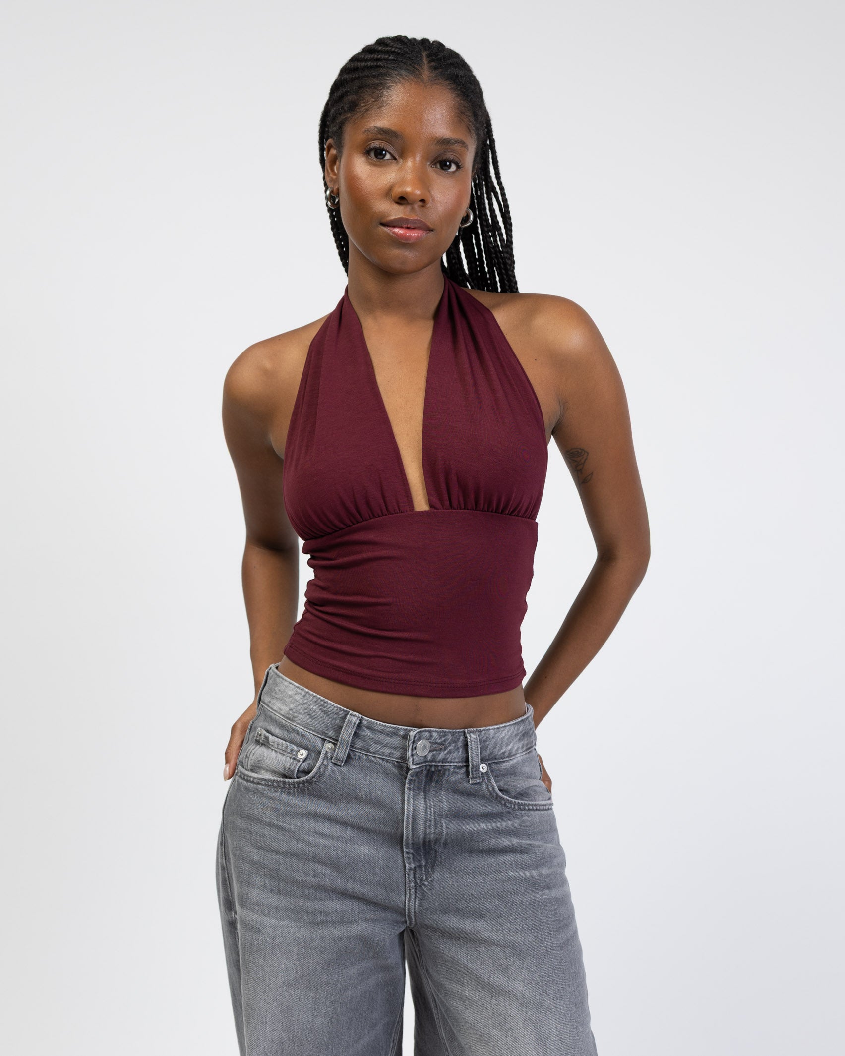 Neckholder Top zum Binden