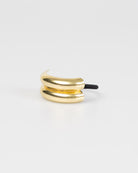 Haargummi mit goldenem Detail