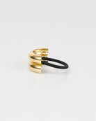 Haargummi mit goldenem Detail