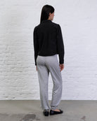 Cord-Blazer mit großen Knöpfen