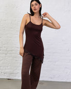 Asymmetrisches Top mit Spitze