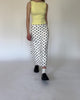 Midirock mit Polkadot Print